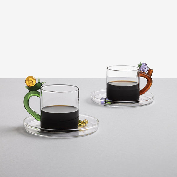 Blackberry Coffee Cup & Saucer-Ichendorf Milano-softstore.co