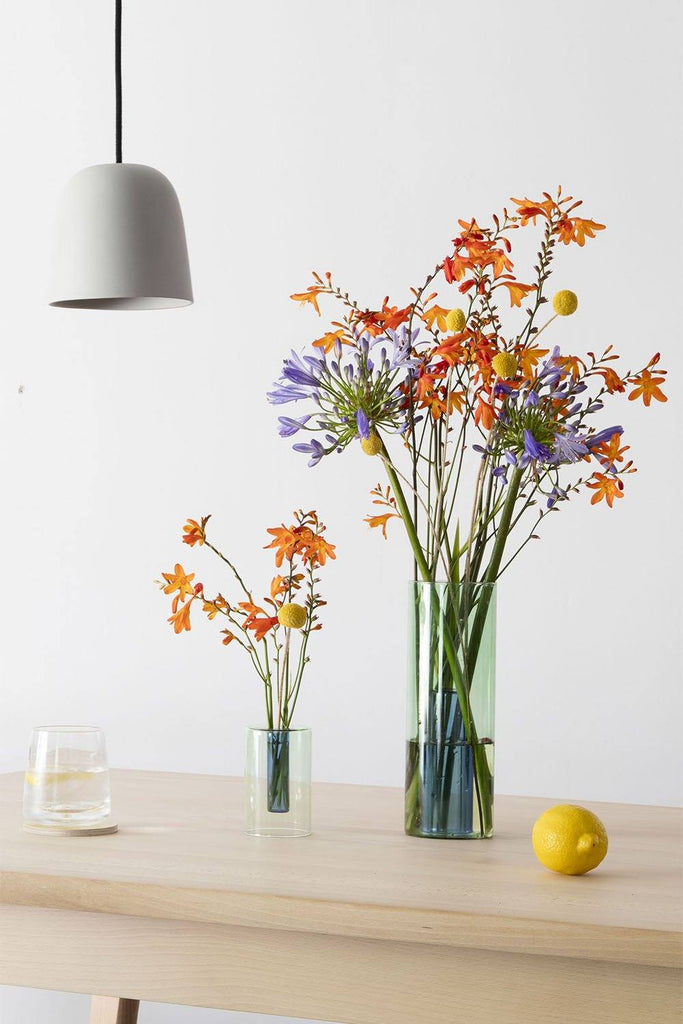 Green Small Reversible Vase-Block Design-softstore.co