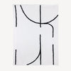 White and Black Throw-HK Living-softstore.co