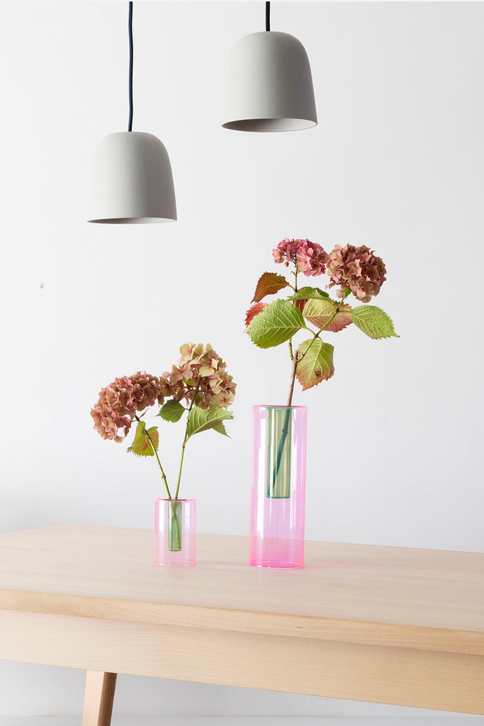 Pink Large Reversible Vase-Block Design-softstore.co