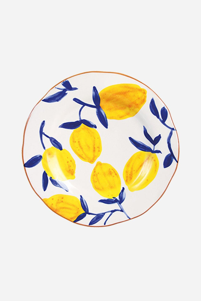 Set of 4 Plates Lemon Twig-&Klevering-softstore.co