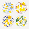 Set of 4 Plates Lemon Twig-&Klevering-softstore.co