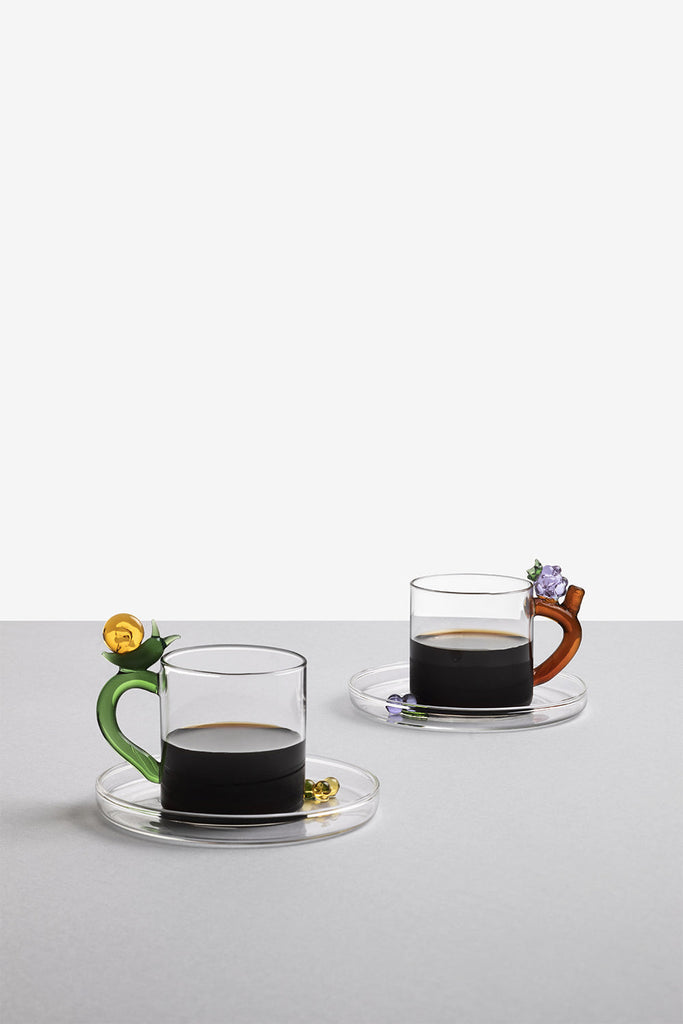 Snail Coffee Cup & Saucer-Ichendorf Milano-softstore.co