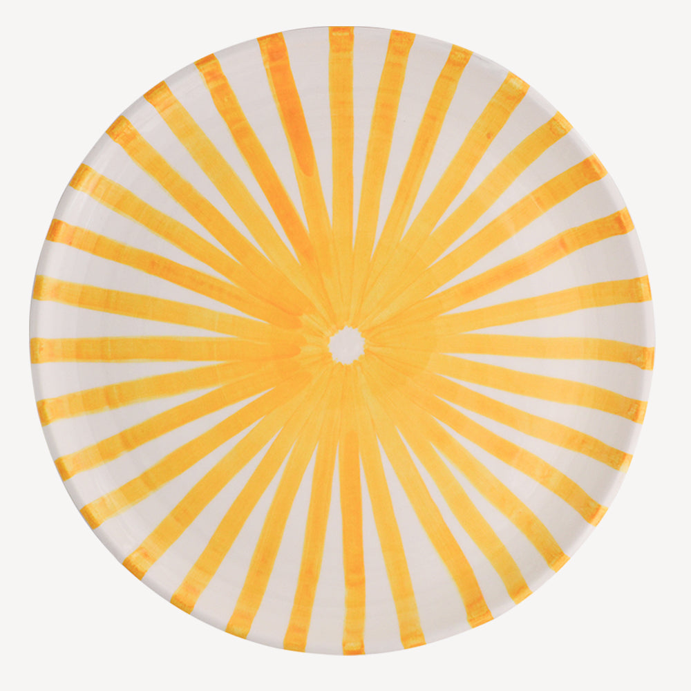 Tangerine Ray Platter-Casa Cubista-softstore.co